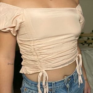 Off the shoulder blouse
